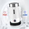 HIBREW Milk Frother & Warmer: Perfect Lattes, Every Time