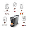 HIBREW 5in1 Coffee Machine: Espresso, Latte & More!