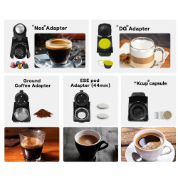 HIBREW 5in1 Coffee Machine: Espresso, Latte & More!