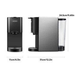 HIBREW 5in1 Coffee Machine: Espresso, Latte & More!