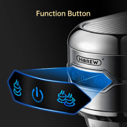 HIBREW Espresso Machine: 20 Bar, Slim Design, Pods & Grounds