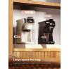 HIBREW 6-in-1 Coffee Machine: Hot & Cold Espresso, Cappuccinos