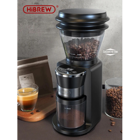 HIBREW G3 - 31 Gear Burr Grinder for Perfect Espresso & More
