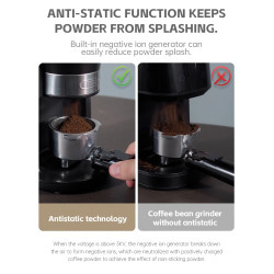 HIBREW G3 - 31 Gear Burr Grinder for Perfect Espresso & More