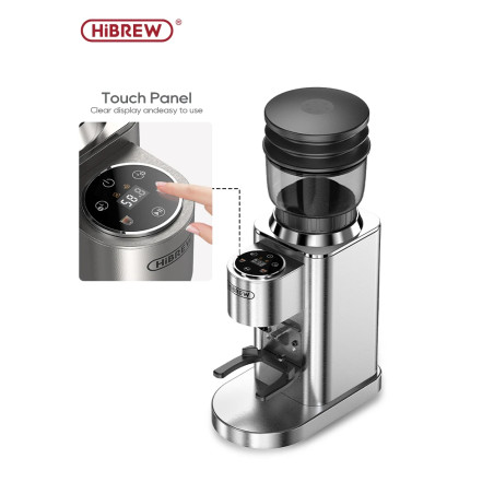 HIBREW Automatic Burr Grinder: Precision Grinding for Espresso & More