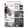 HIBREW Automatic Burr Grinder: Precision Grinding for Espresso & More
