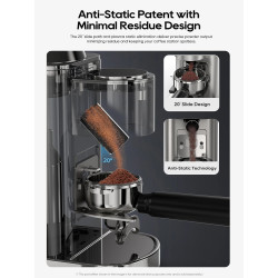 HIBREW Automatic Burr Grinder: Precision Grinding for Espresso & More