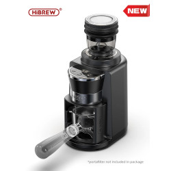 HIBREW Coffee Grinder: 34 Gear Settings, Freshly Ground Flavor