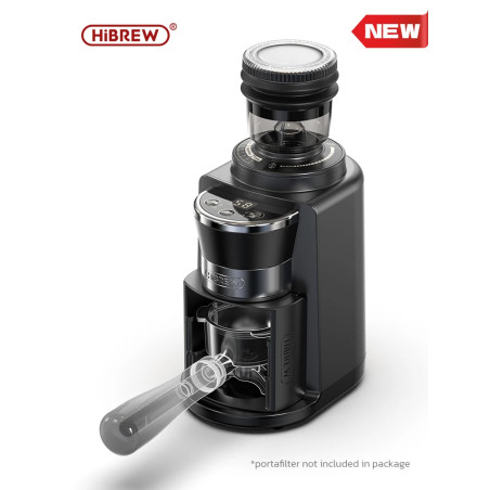 HIBREW Coffee Grinder: 34 Gear Settings, Freshly Ground Flavor