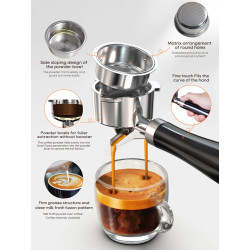 HIBREW 20Bar Espresso Machine: Adjustable Temp & Compact Design
