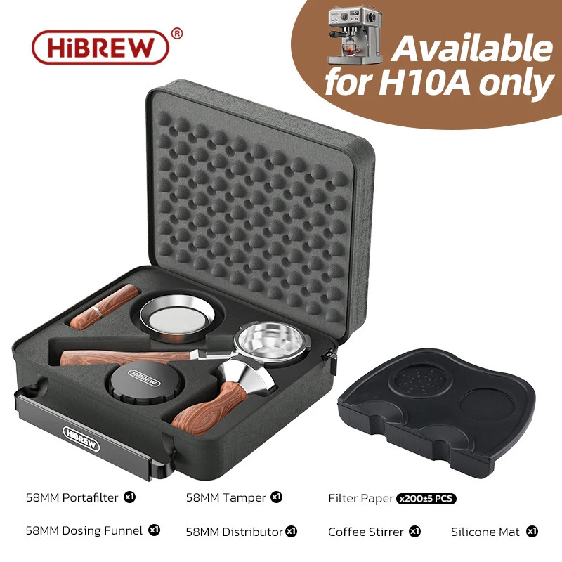 HIBREW 58mm Bottomless Portafilter for H10A - Precision Espresso