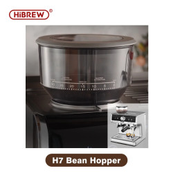 HIBREW H7 Coffee Maker: Gourmet Brewing with Hopper & Steam Nozzle