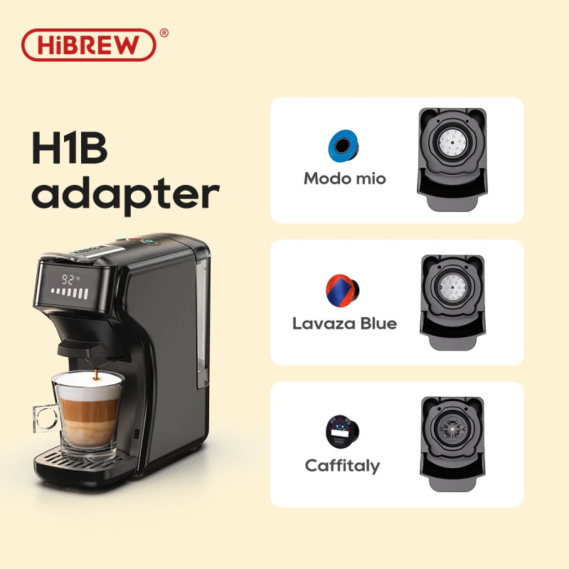 HIBREW H1B: Universal Coffee Machine Capsule Adapter