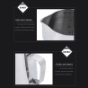 HIBREW Stainless Steel Latte Art Milk Frother