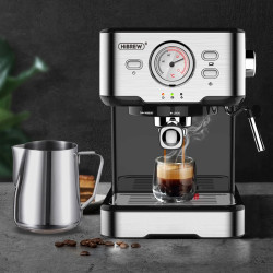 HIBREW Stainless Steel Latte Art Milk Frother