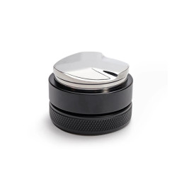 HIBREW 51mm Handle: Stainless Steel & Wood Espresso Brewing