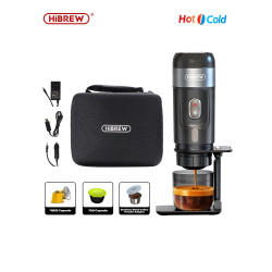HIBREW Portable Espresso Maker: Coffee On-the-Go & at Home