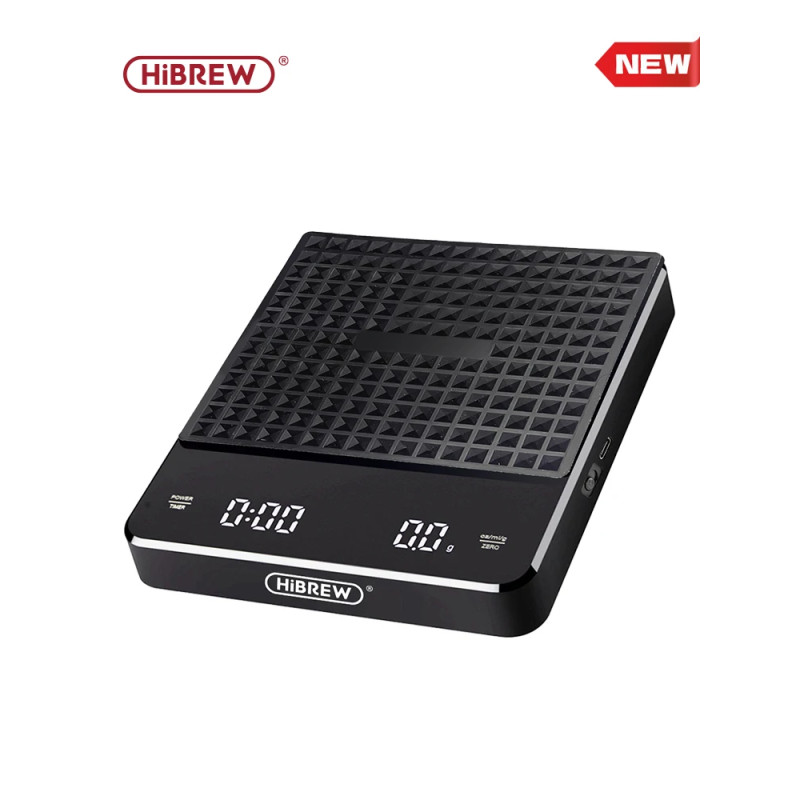 HIBREW Precision Coffee Scale: Timing & Countdown for Perfect Brews
