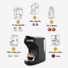 HIBREW 4-in-1 Espresso Maker: 19 Bar Pressure for Hot & Cold Coffee