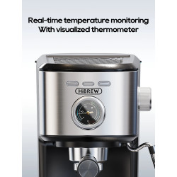 HIBREW H5A Espresso Machine: Semi-Automatic, 20Bar Pressure & Temp ...