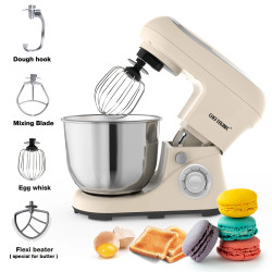 CHEFTRONIC 5L Tilt-Head Stand Mixer: Powerful Mixing & Blending