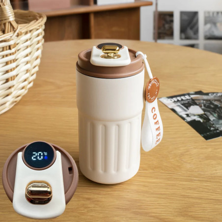 CHEFTRONIC Smart Temp Mug: Stay Warm All Day