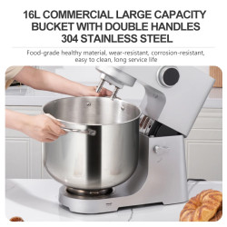 SUNATUR 16L Stand Mixer: Powerful, Spacious & Versatile