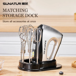 SUNATUR 3-in-1 Hand Mixer: Powerful Blending & Mixing