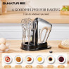 SUNATUR 3-in-1 Hand Mixer: Powerful Blending & Mixing
