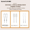SUNATUR 3-in-1 Hand Mixer: Powerful Blending & Mixing