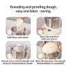 SUNATUR Electric Dough Mixer & Blender: Versatile Kitchen Powerhouse