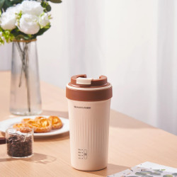 SUNATUR Electric Milk Frother & Coffee Maker - Fast & Portable
