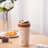 SUNATUR Electric Milk Frother & Coffee Maker - Fast & Portable