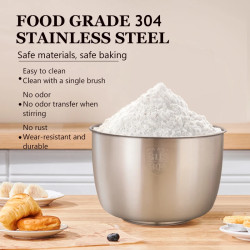 SUNATUR 3.5L Mixer: Powerful 2-in-1 for Baking & Blending