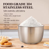 SUNATUR 3.5L Mixer: Powerful 2-in-1 for Baking & Blending