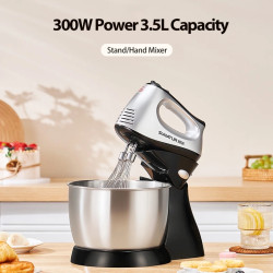 SUNATUR 3.5L Mixer: Powerful 2-in-1 for Baking & Blending