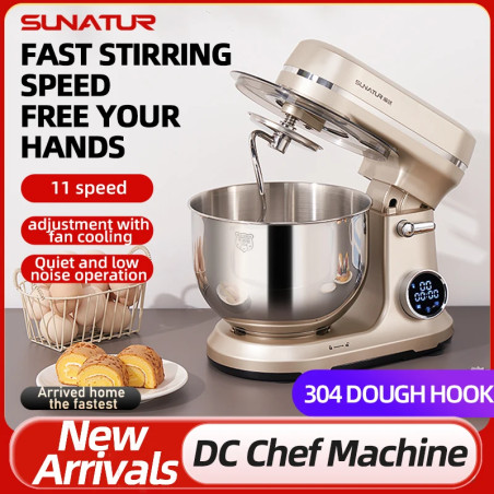 SUNATUR 5.5L Stand Mixer: Powerful, Versatile Kitchen Tool