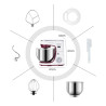 SUNATUR 5.5L Stand Mixer: Powerful Kneading, Blending & More