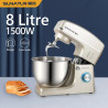 SUNATUR 8L Stand Mixer: Powerful Mixing, Dough Kneading & Fermentation